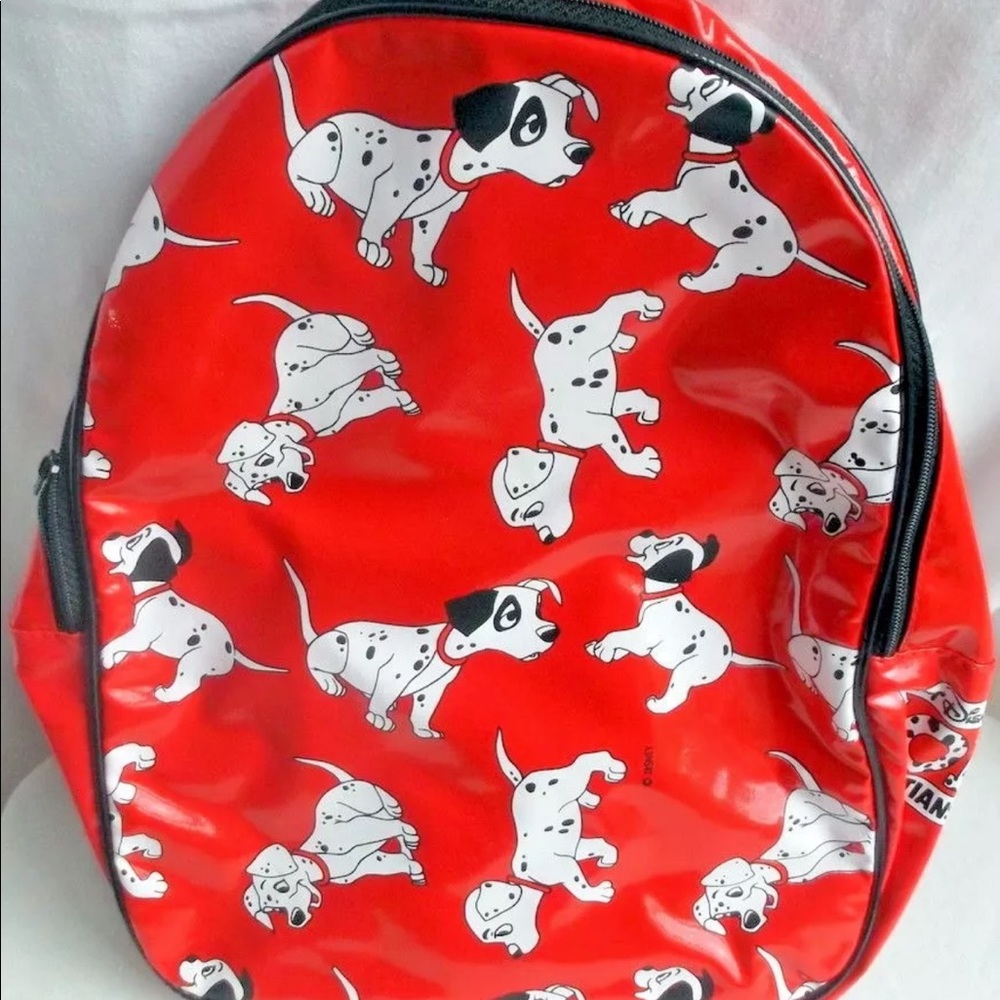 NWT Vintage 101 Dalmatians  red mini backpack